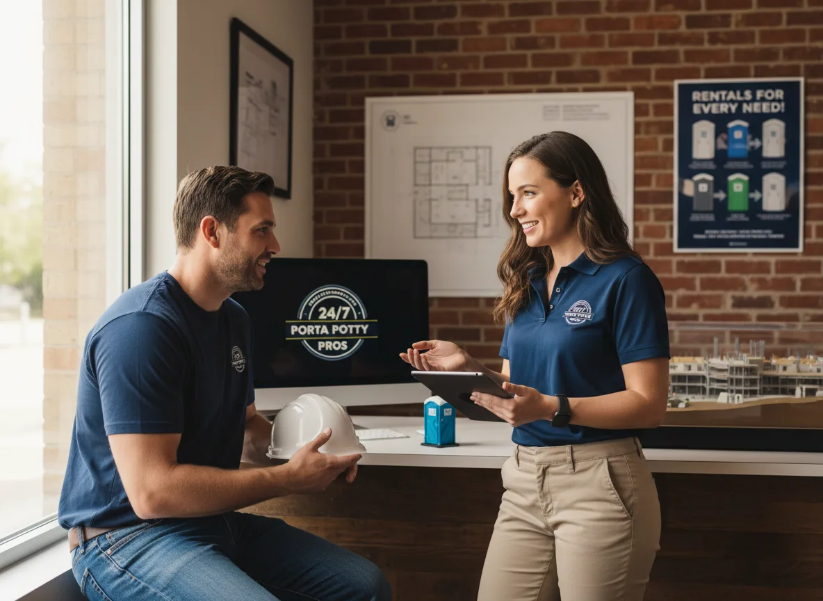 Flushing Toilet Rental Options in Fairbank, IA